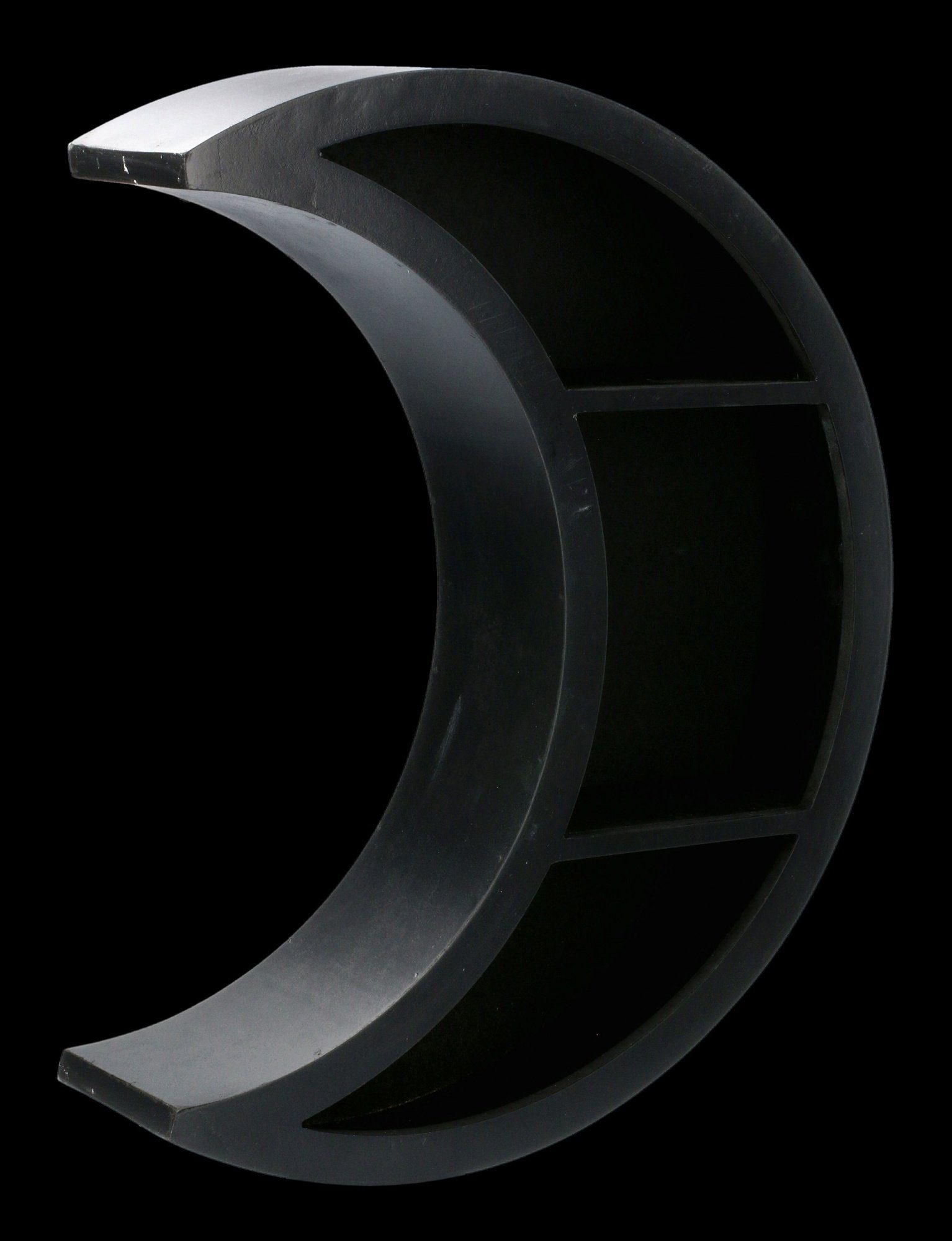 Figuren Shop GmbH Wandregal Wandregal - Schwarzer Halbmond - Fantasy Gothic günstig online kaufen