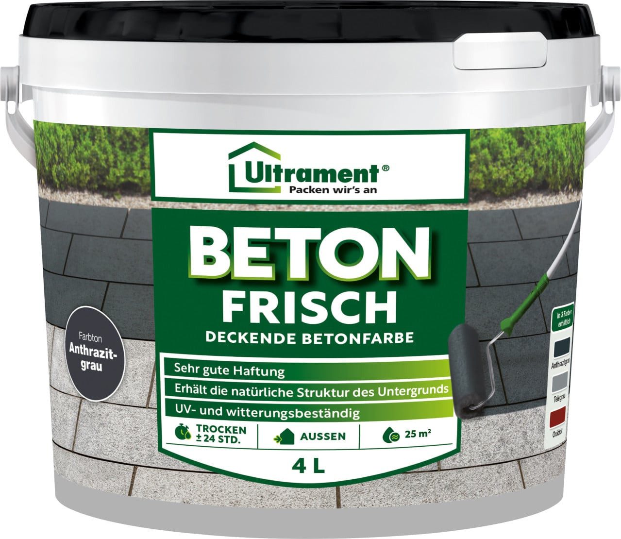 Ultrament Zementfarbe Ultrament Bodenfarbe Beton