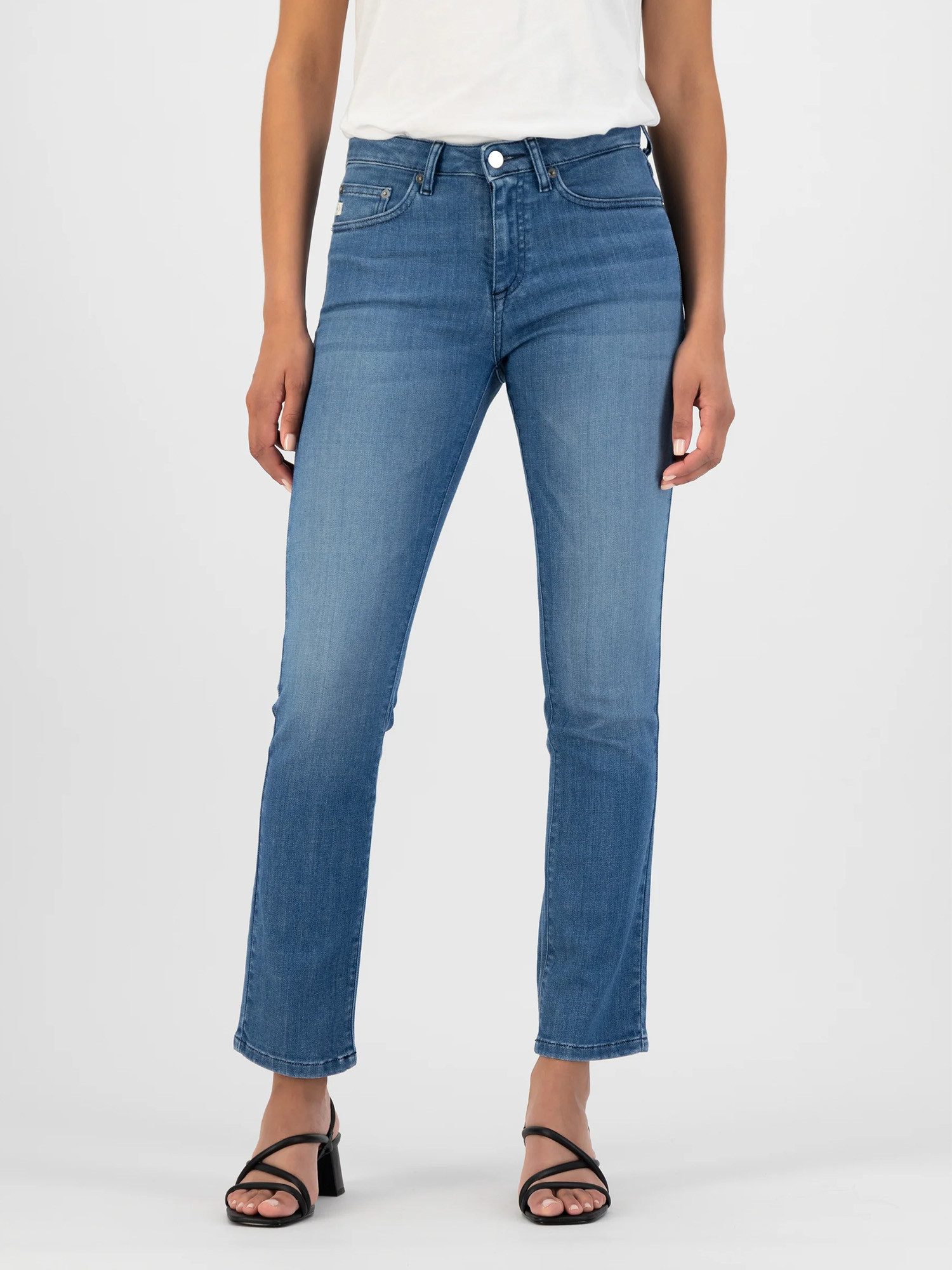MUD Jeans Gerade Jeans Faye Straight