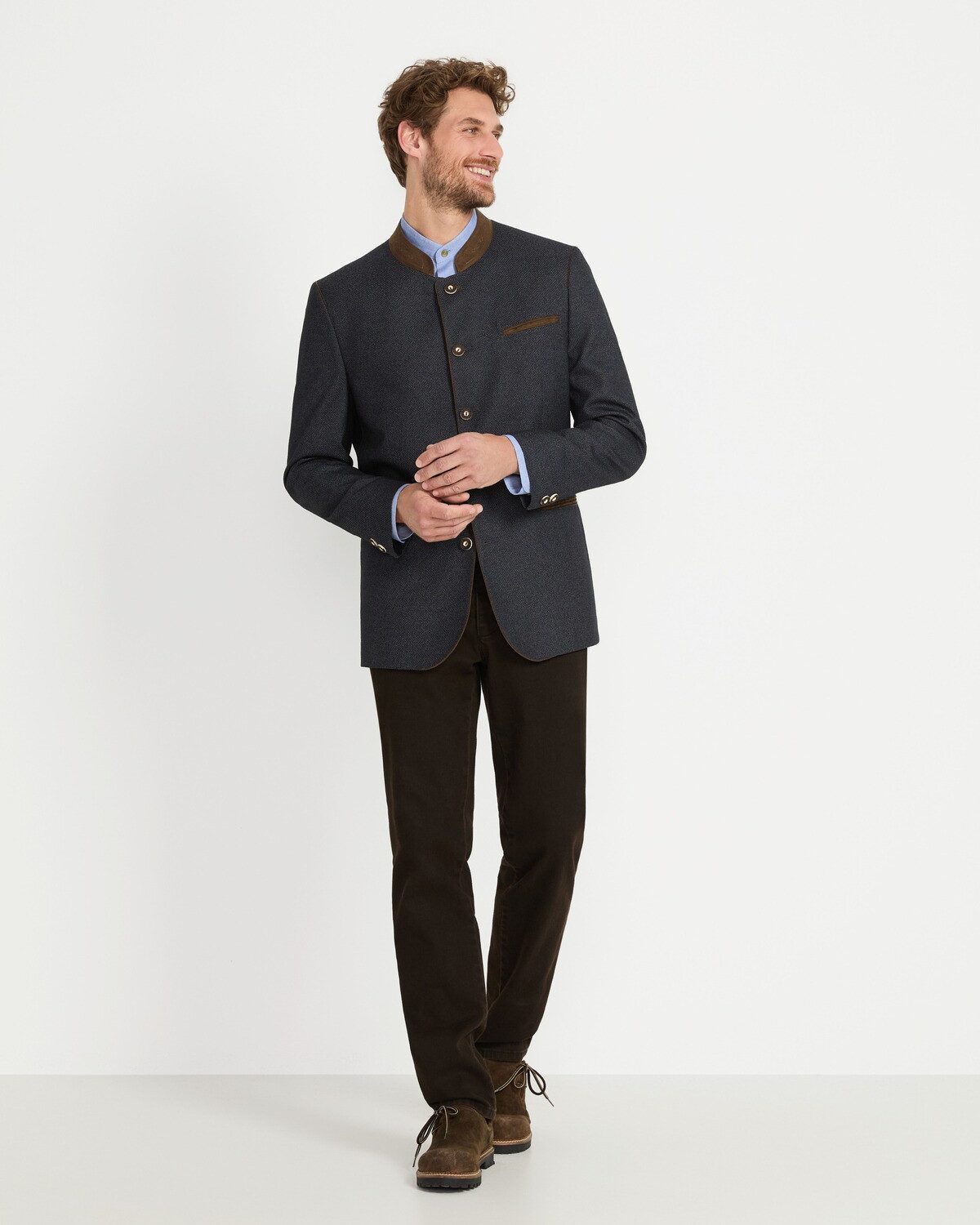 Luis Steindl Janker Janker mit Kellerfalte