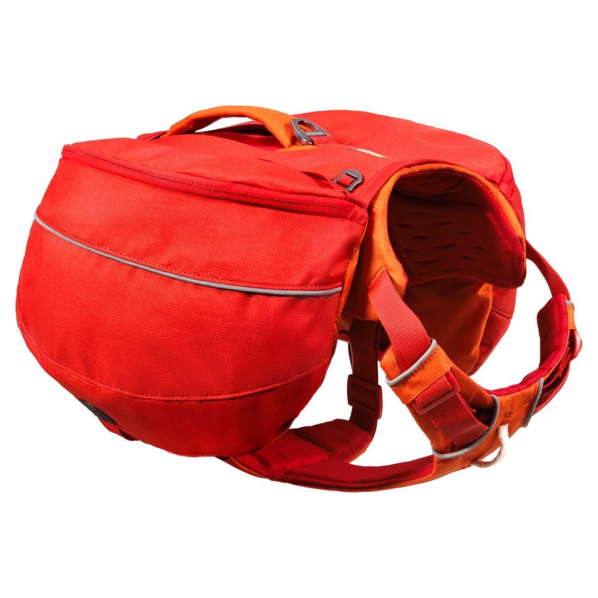 Ruffwear Hunde-Geschirr Hunderucksack Palisades Pack Red Currant