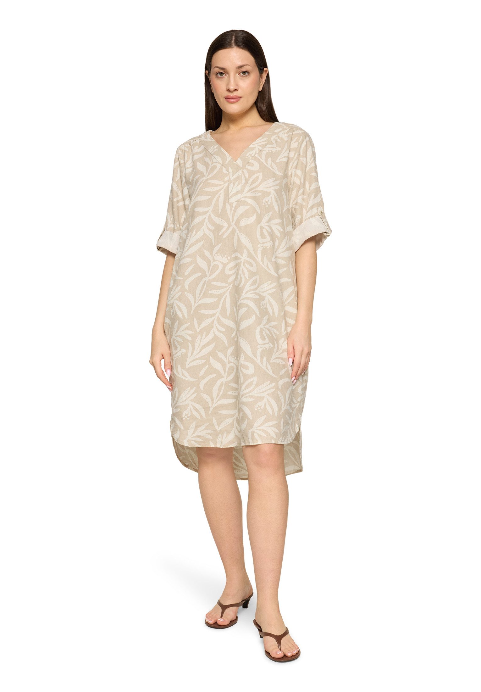 Cartoon Sommerkleid Damen mit Muster