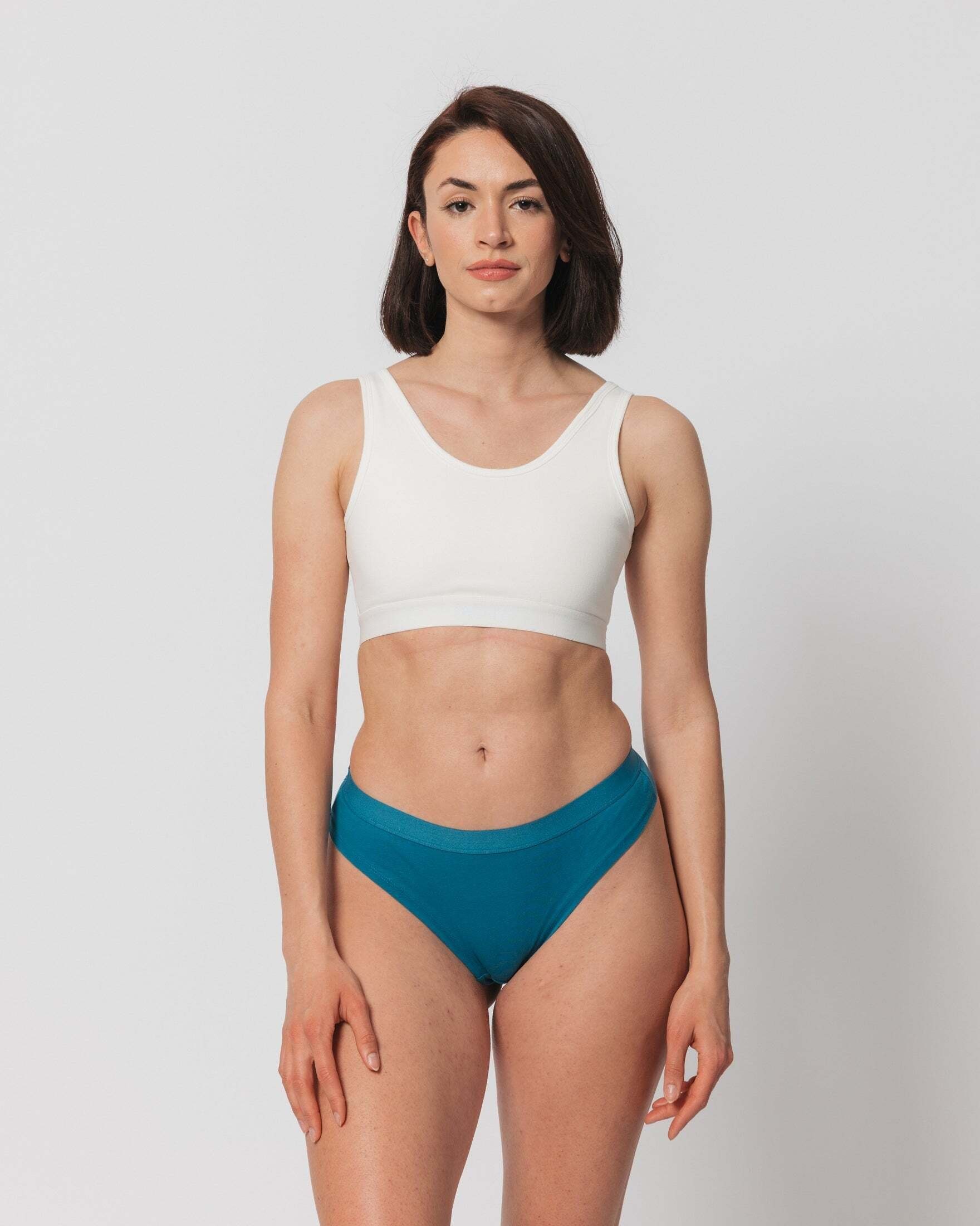 SNOCKS Brasilslip »Unterwäsche Damen Brazilian Slip Unterhosen« (3-St) aus  Bio-Baumwolle mit Gummibund