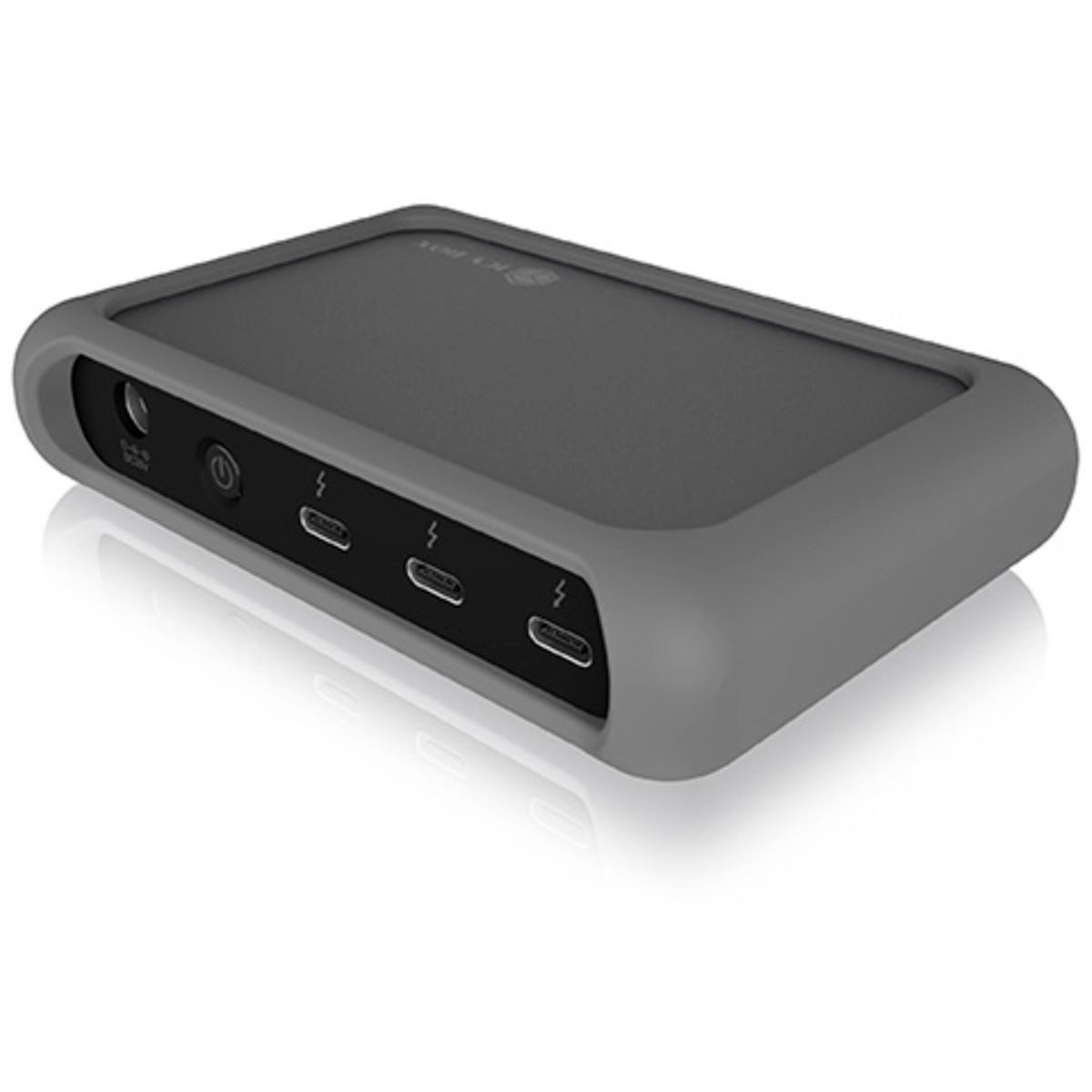 ICY BOX IB-HUB801-TB4 Thunderbolt 4 Type-C Hub Netzwerk-Switch