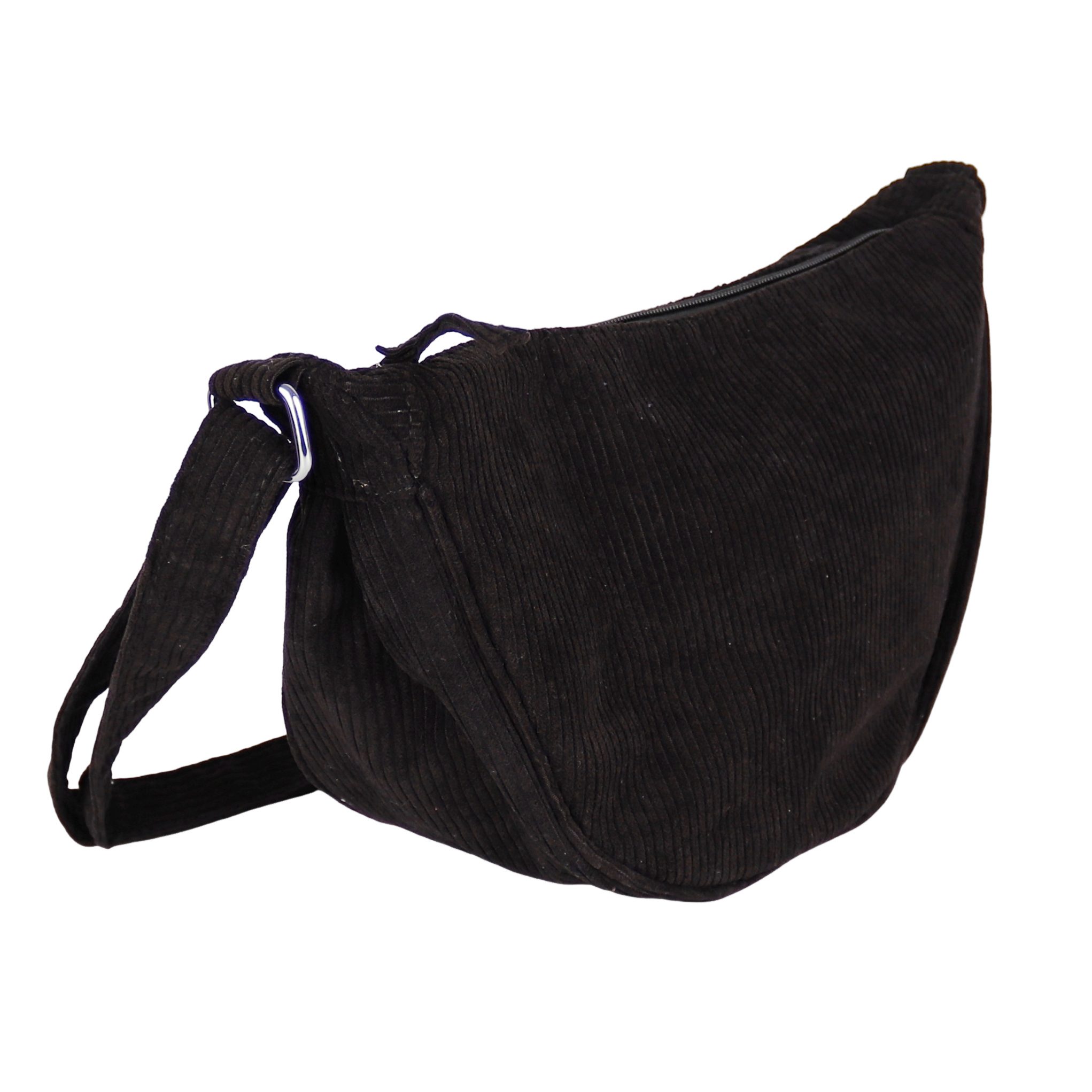 MIRROSI Schultertasche Damen Runde Bauchtasche aus Cord, Brusttasche, Leich günstig online kaufen