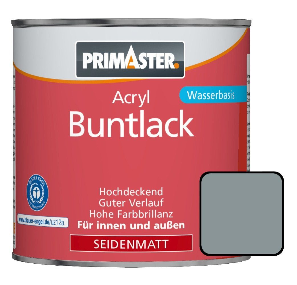 Primaster Acryl-Buntlack Primaster Acryl Buntlack RAL 7001 750 ml