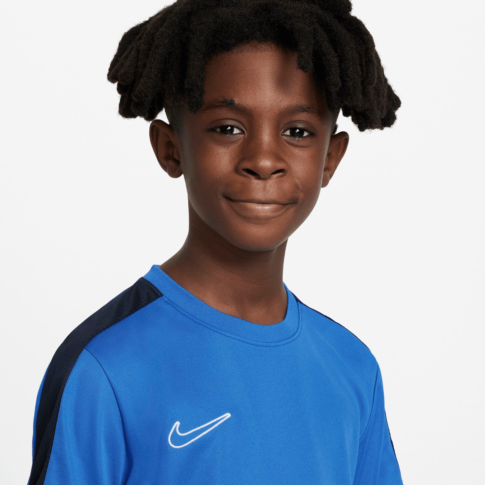 KIDS' Nike ROYAL DRI-FIT Trainingsshirt ACADEMY TOP BLUE/OBSIDIAN/WHITE