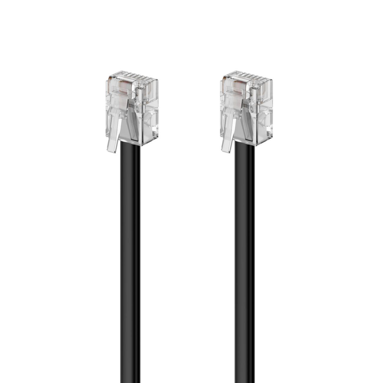 deleyCON deleyCON 2m Telefonkabel Modularkabel 6P4C Westernkabel RJ11 auf RJ11 LAN-Kabel – Bild 3 von 5