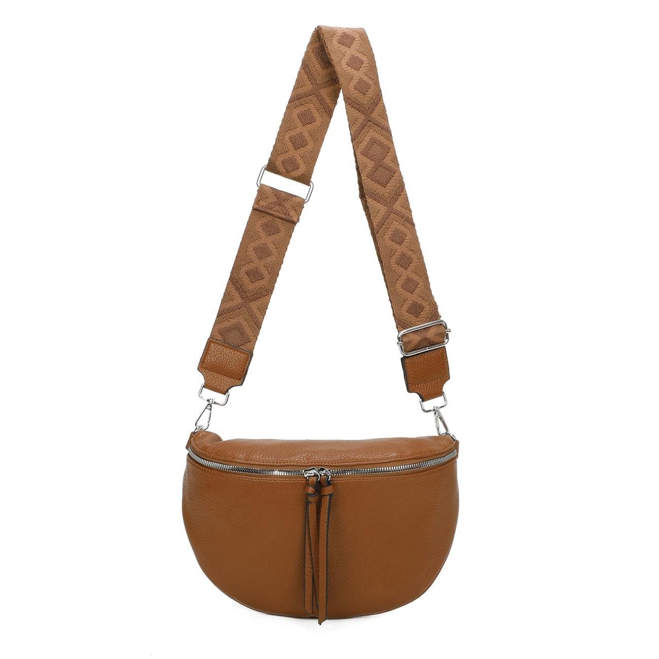 ITALYSHOP24 Schultertasche Damen Brusttasche Umhängetasche CrossBody günstig online kaufen