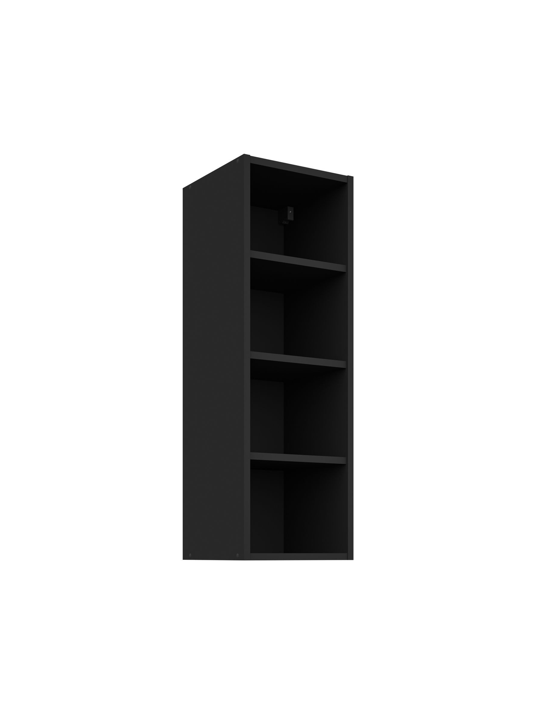 Küchen-Preisbombe Hängeschrank Regal 30 cm Schwarz Küche Küchenzeile Küchenblock SIENA MONZA ARONA