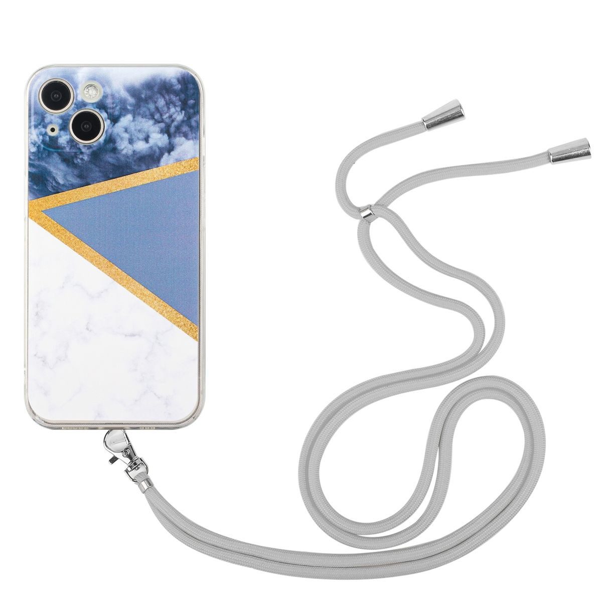 König Design Handyhülle Apple iPhone 13 mini, Handykette Schutzhülle Case Cover Backcover Etuis