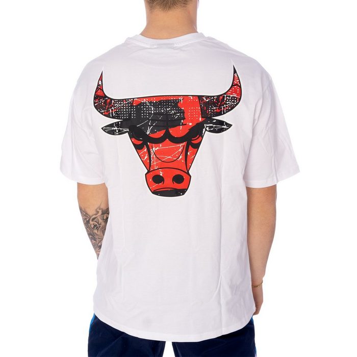 New Era T-Shirt New Era Chicago Bulls T-Shirt Herren Shirt weiß (1-tlg)