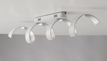 LUCE Design LED Deckenleuchte HELIX, LED fest integriert, Warmweiß