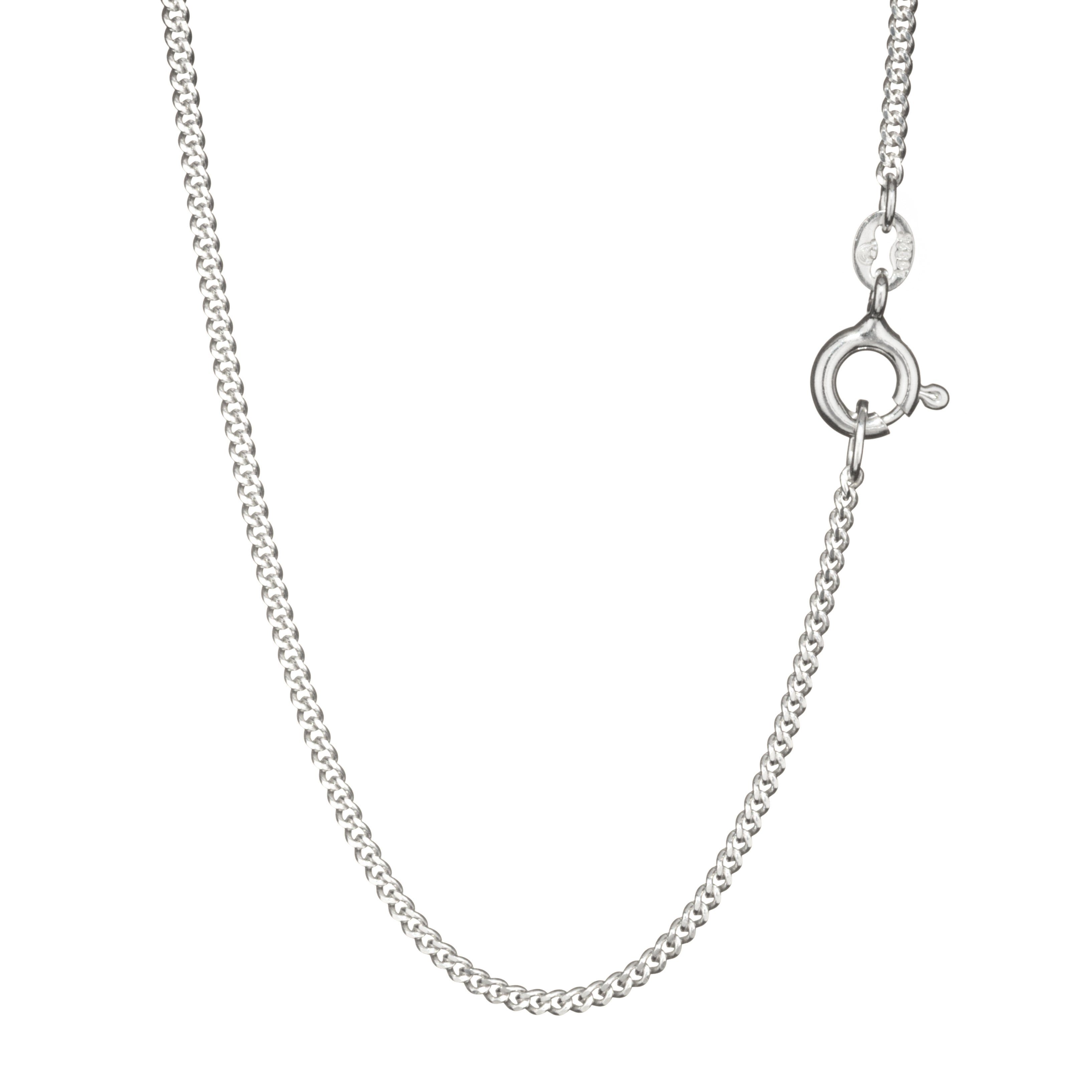 NKlaus Panzerkette Halskette 60cm Panzerkette diamantiert 925 Silber (1 Stü günstig online kaufen