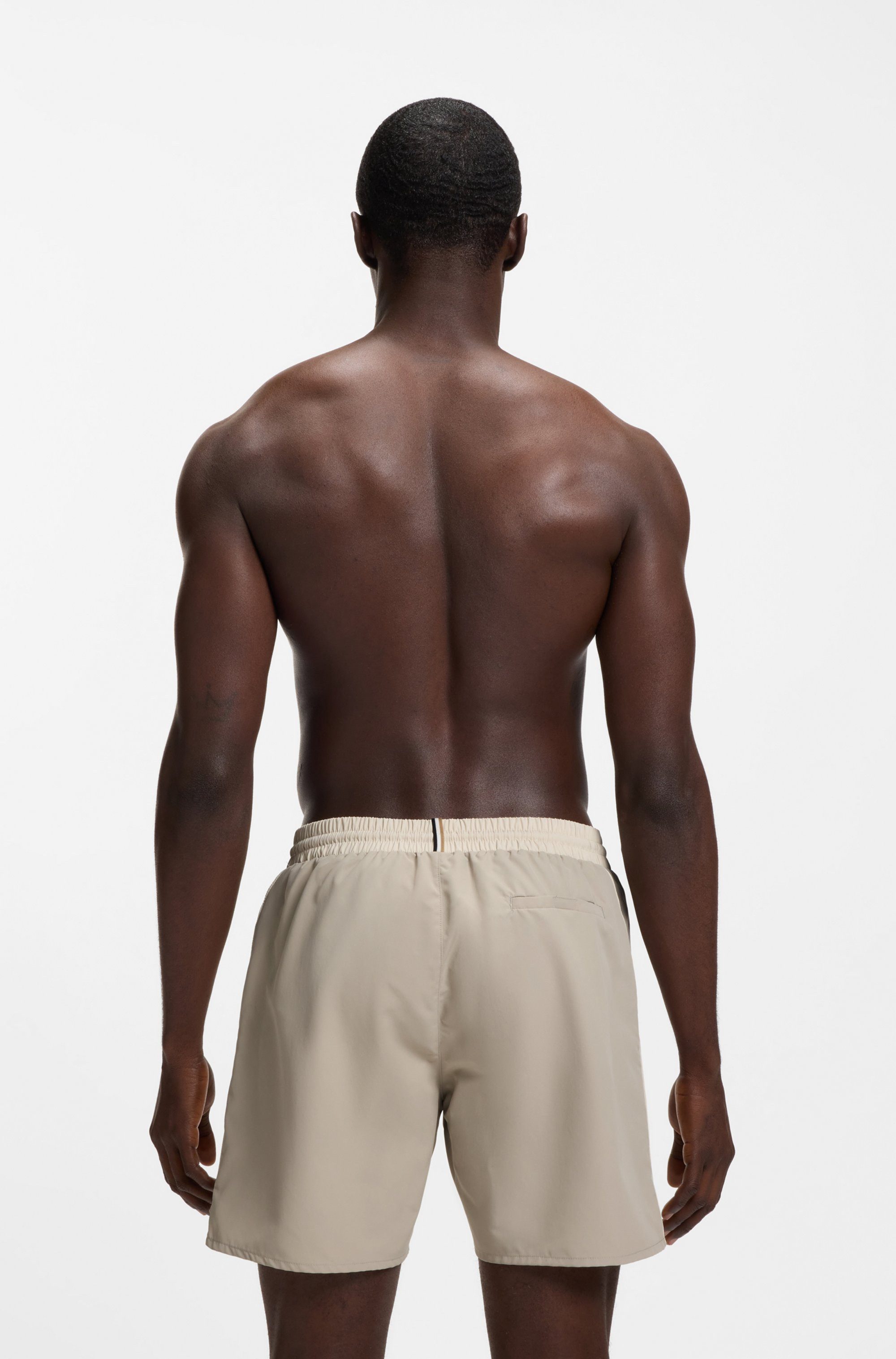 BOSS Badeshorts Starfish mit Kontraststreifen