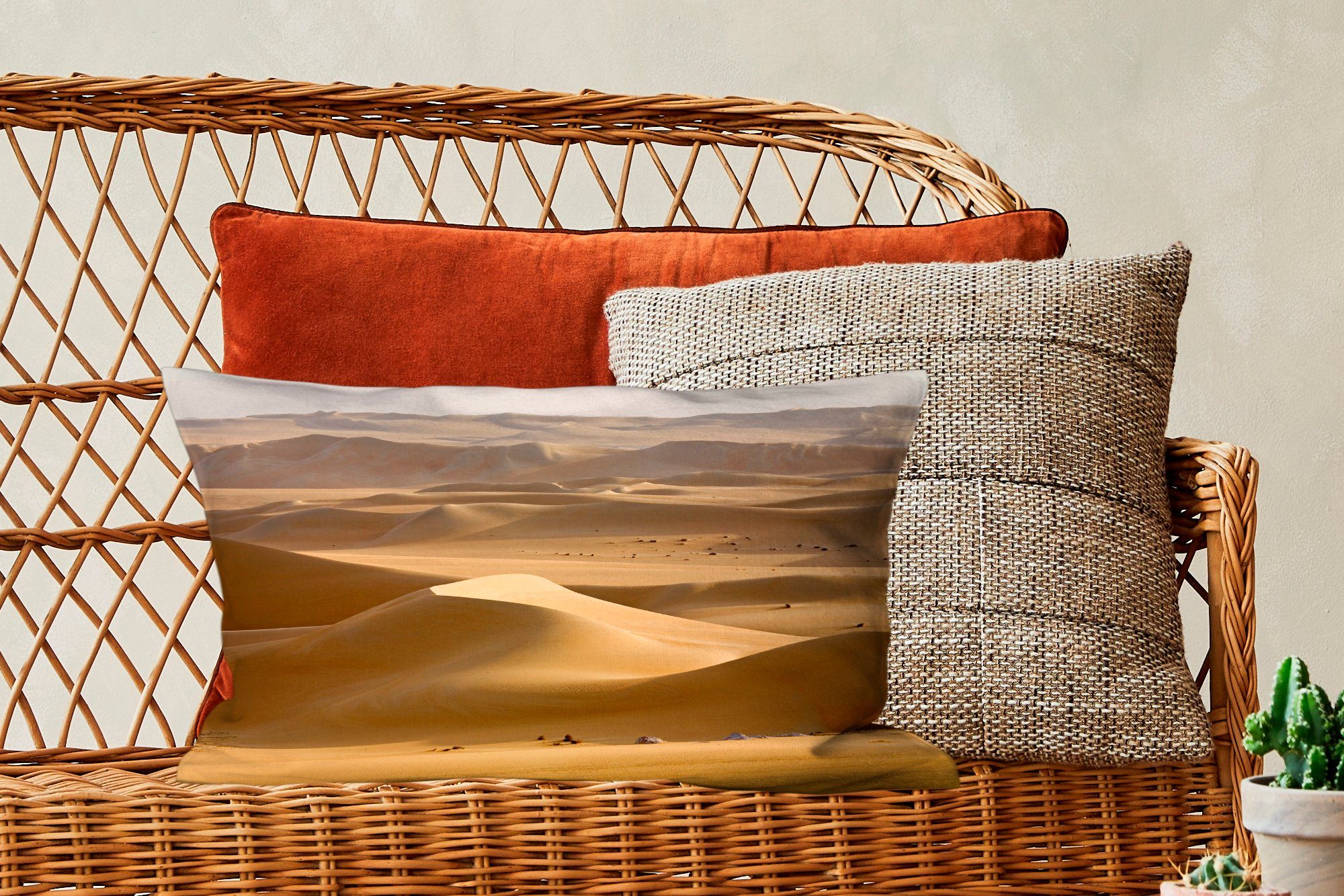 Zierkissen, MuchoWow Wohzimmer Dekoration, Füllung, Wüste Dekokissen Dekokissen Schlafzimmer in mit Ägypten,