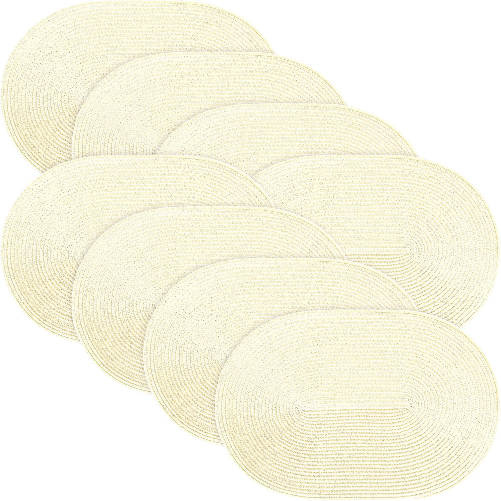 Erwin Müller Platzset Tischset "Amadora" 8er-Pack, Uni