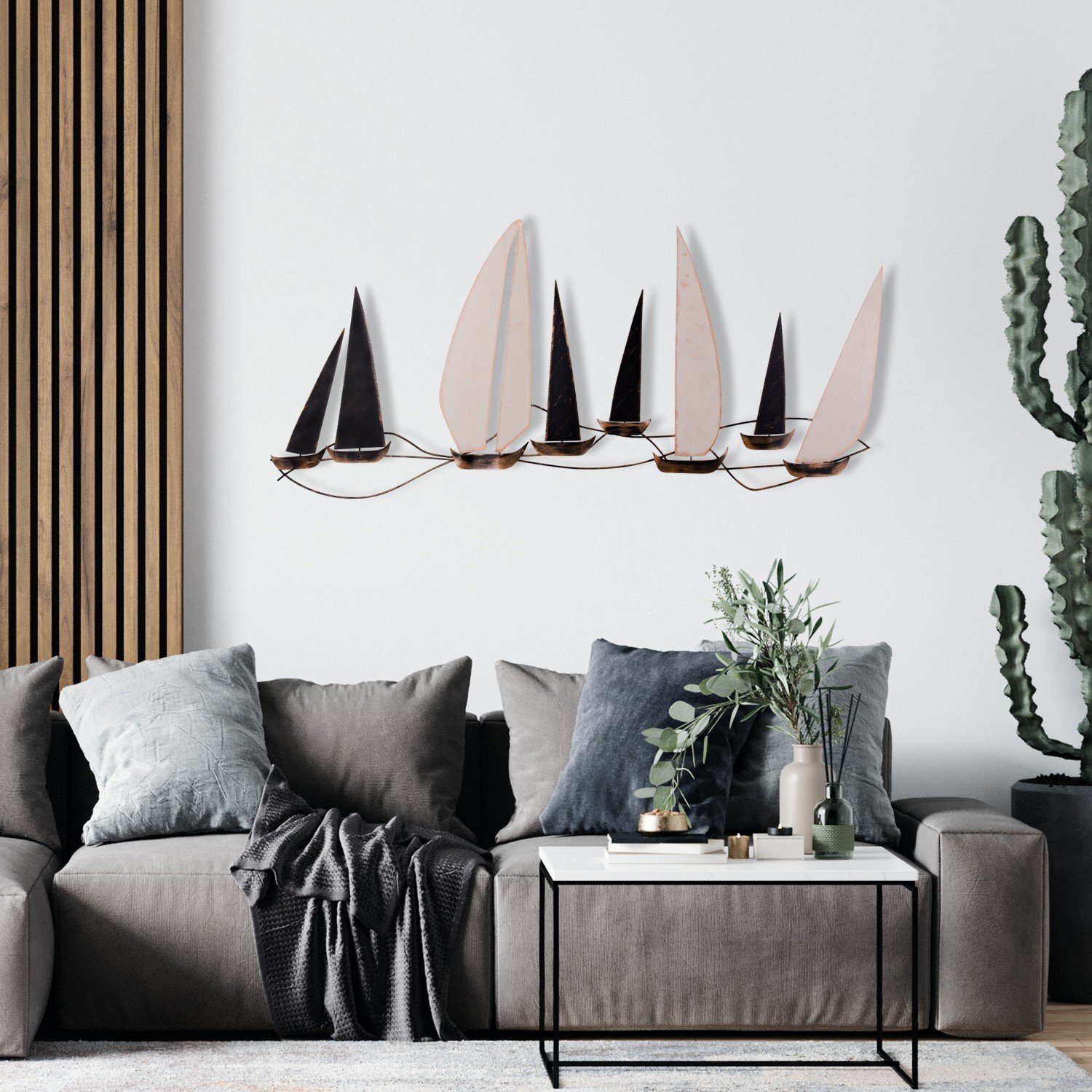 Wallity Wanddekoobjekt 100% METAL, 117 x günstig online kaufen