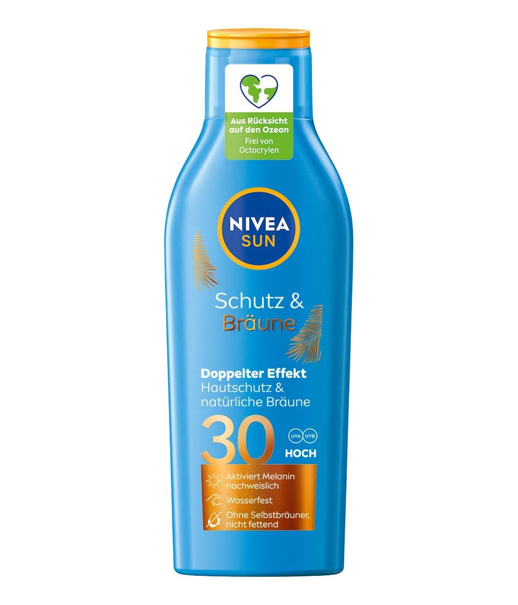 Sonnenschutzlotion Sonnencreme, Schutz Braeune Lotion LSF30