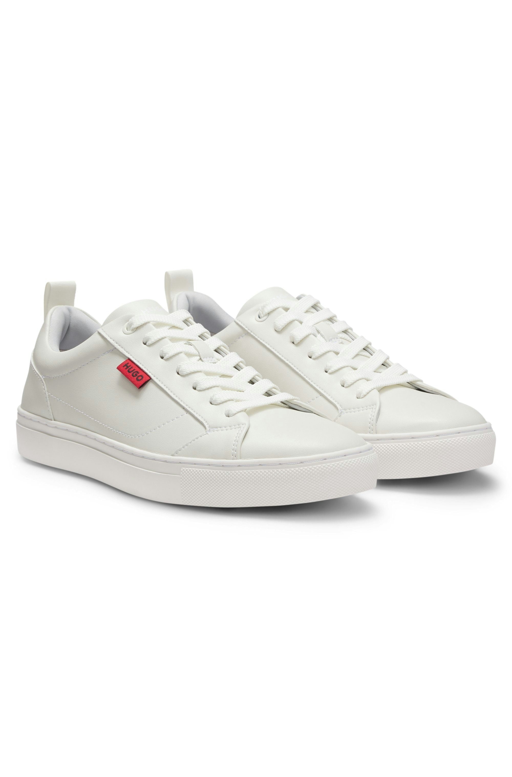HUGO Morrie Tenn Sneaker, Halbschuh, Freizeitsneaker, Schnürschuh in schmaler Form