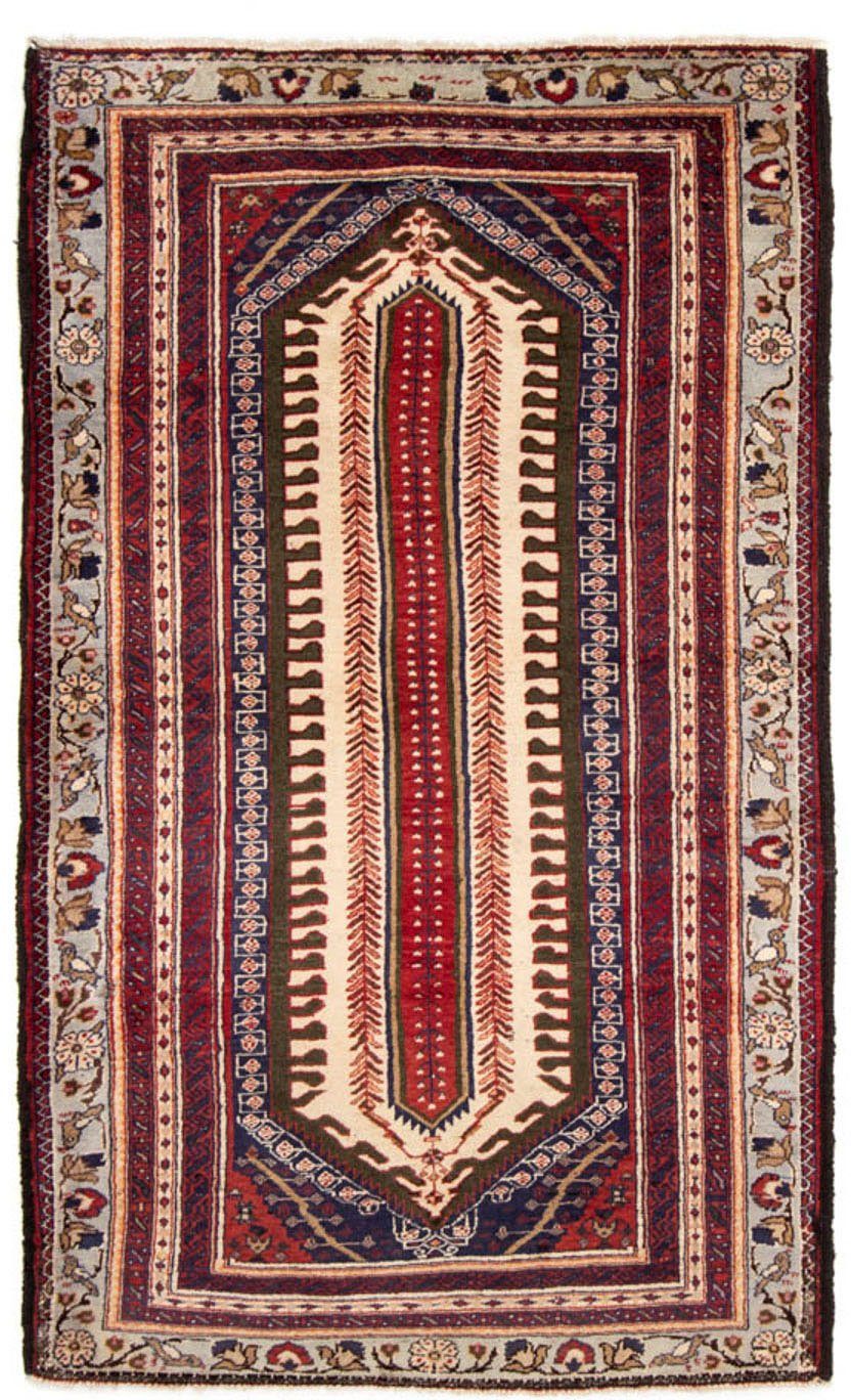Wollteppich Belutsch Medaillon Rosso 207 8 117 rechteckig, Handgeknüpft Höhe: morgenland, x cm, mm