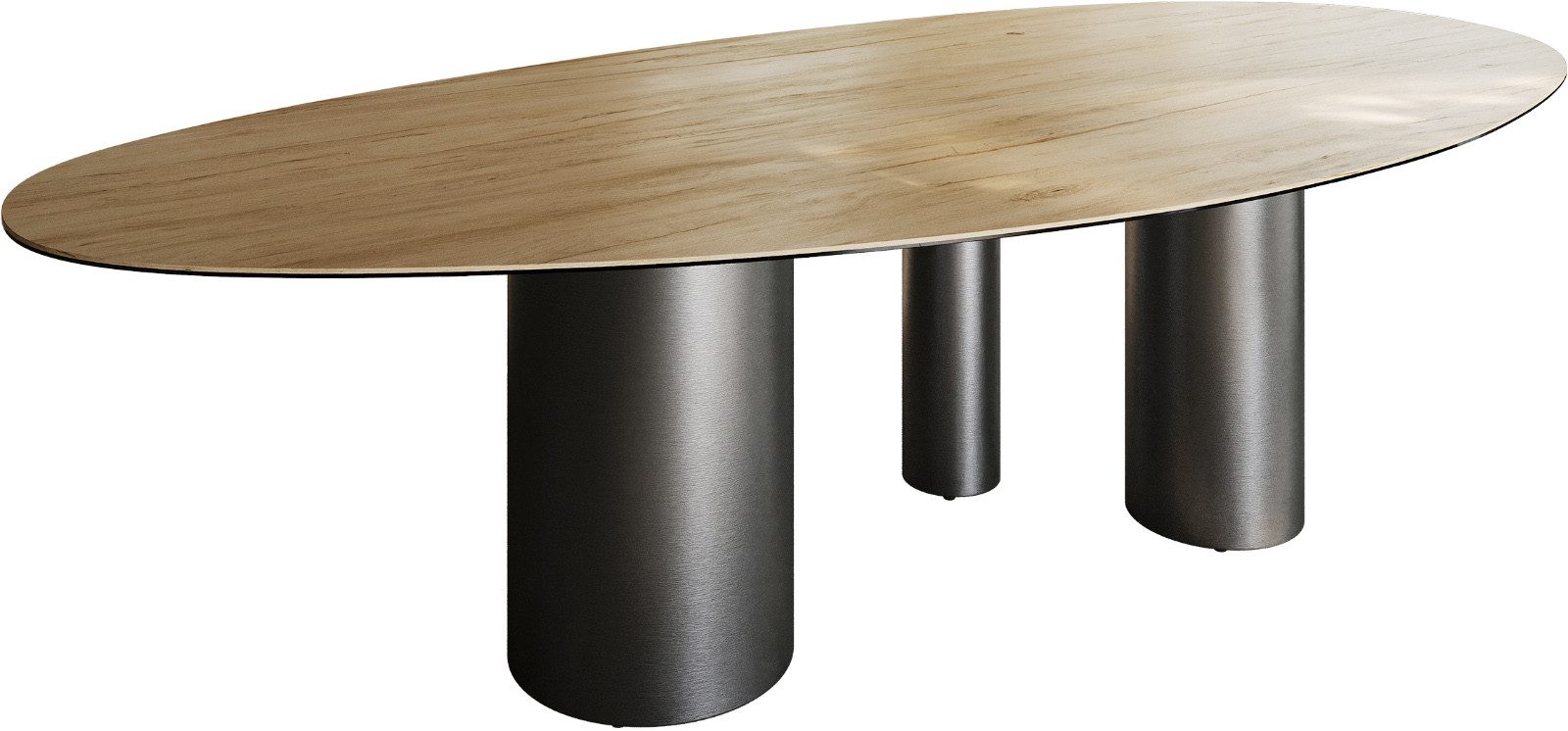DELIFE Esstisch Edge, Oval Keramik Laminam® günstig online kaufen