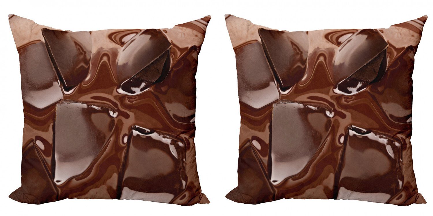 Kissenbezüge Modern Accent Doppelseitiger Digitaldruck, Abakuhaus (2 Stück), Schokolade Melting Praline