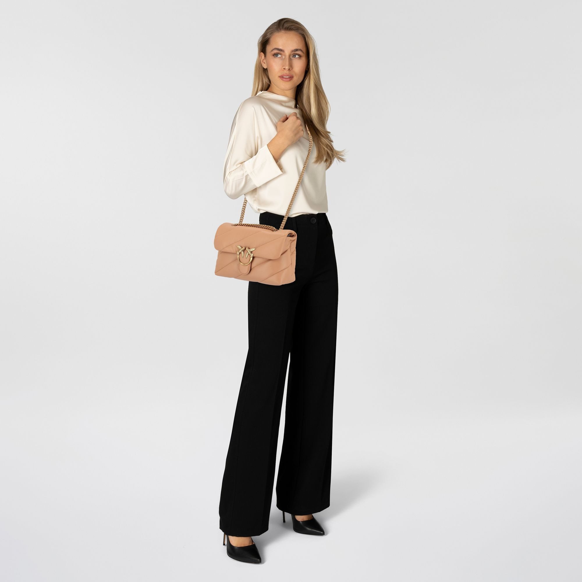 PINKO Umhängetasche Love Puff, Leder günstig online kaufen