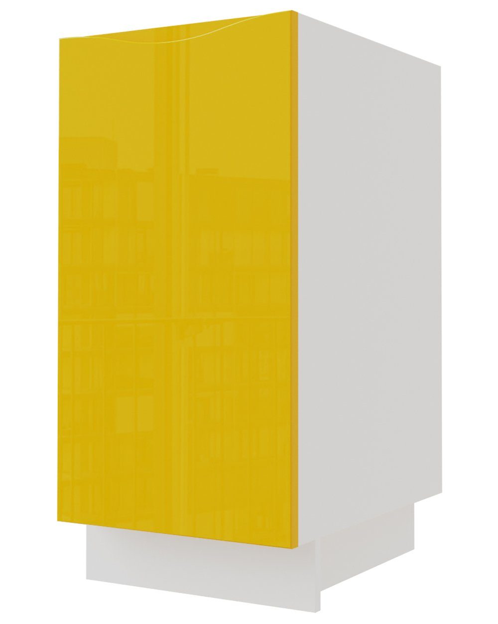 Feldmann-Wohnen Unterschrank Napoli (Napoli, 1-St) 40cm Front-, Korpusfarbe und Ausführung wählbar grifflos 1-türig