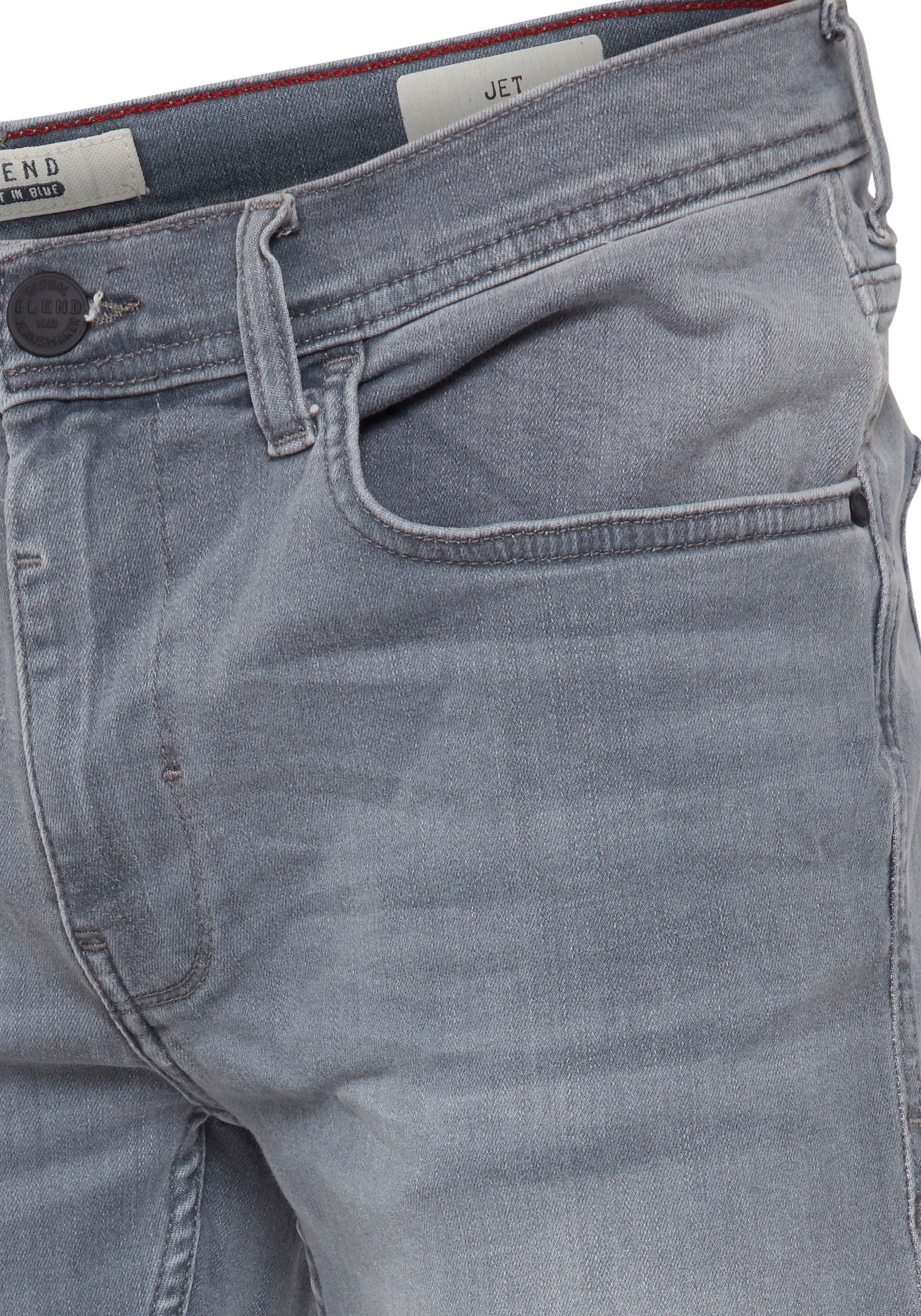 Blend Multiflex Jet Slim-fit-Jeans grey