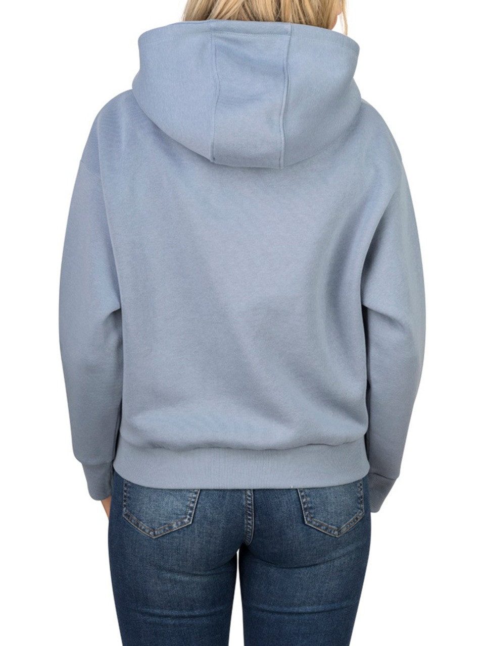 DENIMFY Kapuzenpullover Damen Hoodie DFEmily Oversize Sweatshirt mit Logoprint