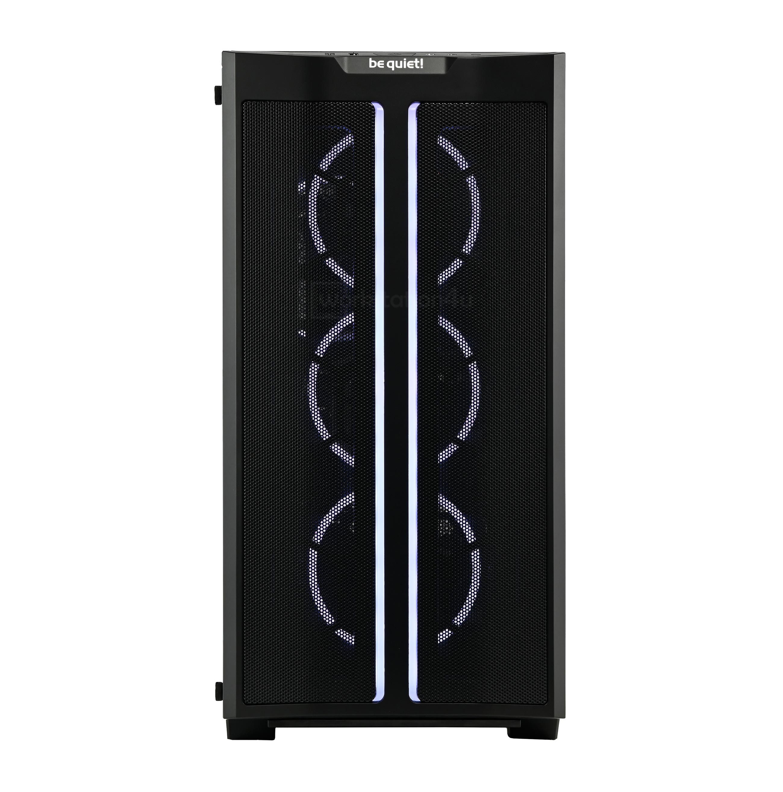 be quiet! Pure Base 500 FX Black High End Gaming-PC (AMD Ryzen 7 5700X, RTX 5050 8GB, 16 GB RAM, 500 GB SSD, Luftkühlung)