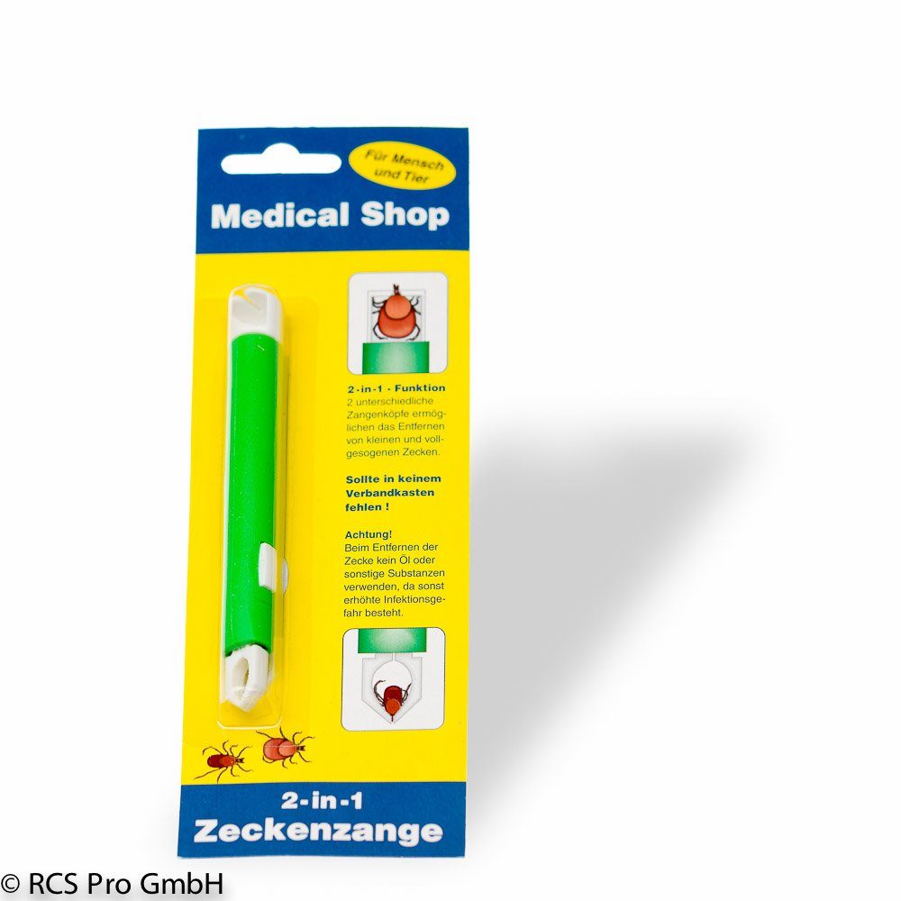 Holthaus Medical Zeckenpinzette 2-in-1 Zeckenzange