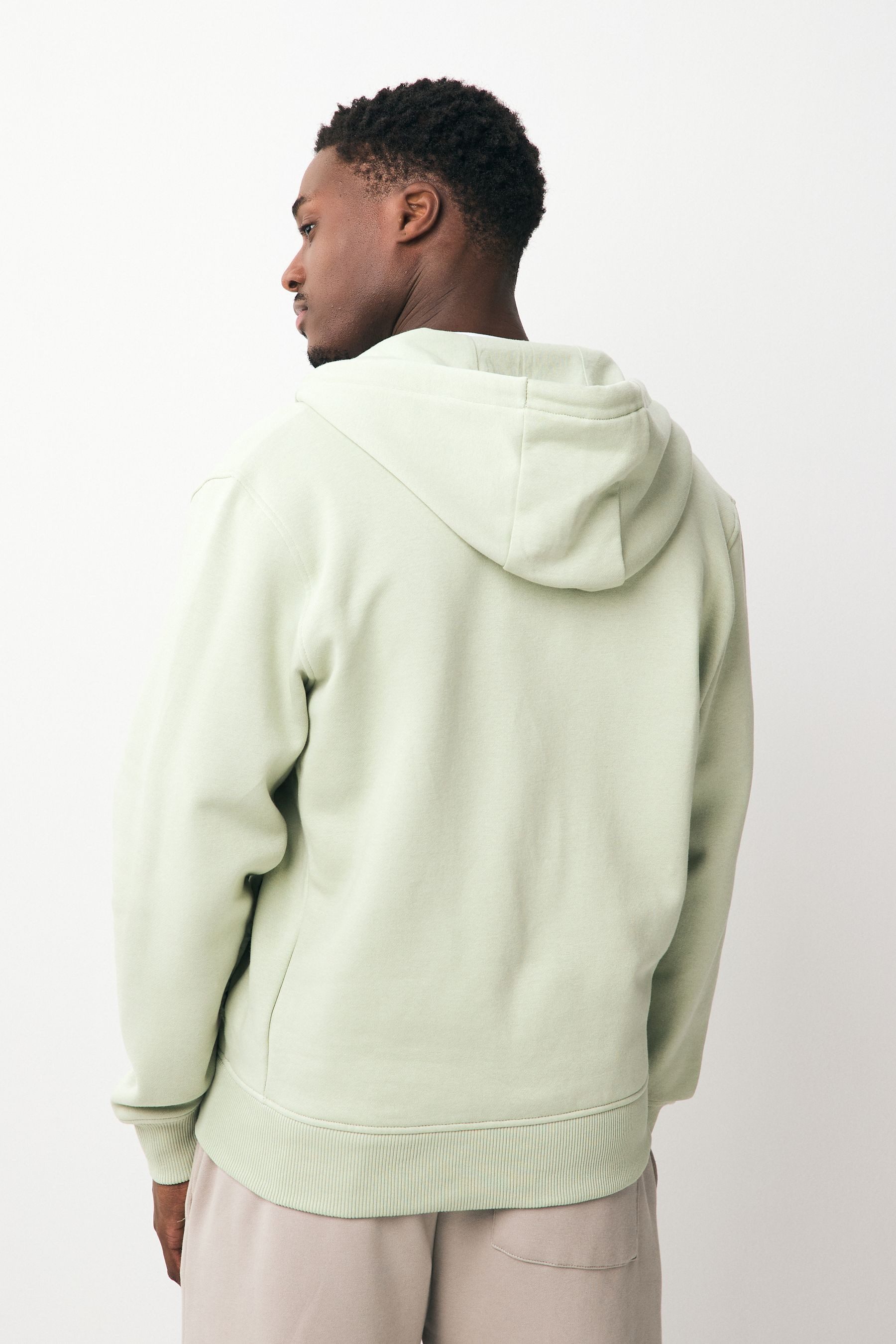 Next Kapuzensweatjacke Premium-Kapuzenjacke mit hohem Baumwollanteil (1-tlg günstig online kaufen