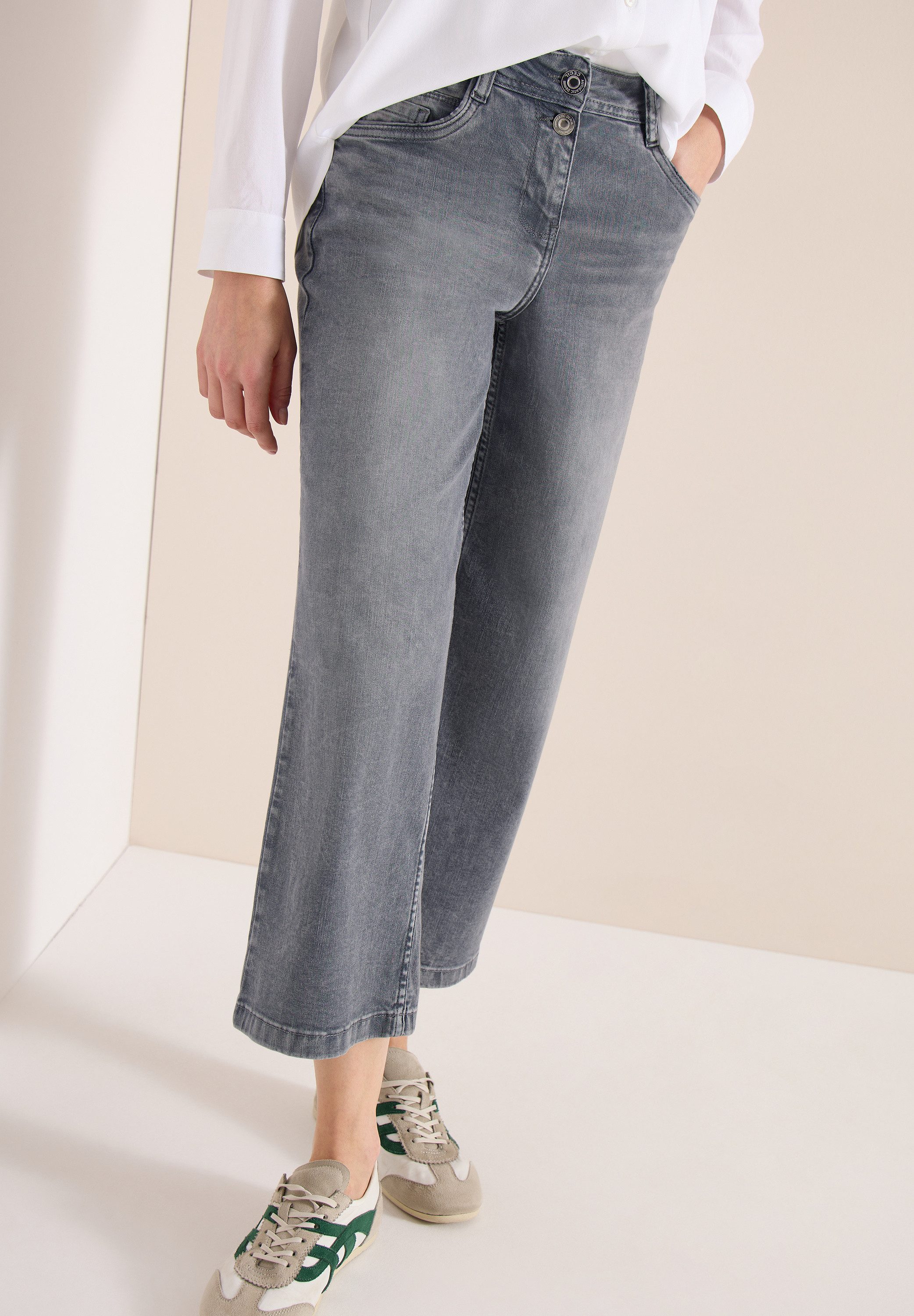 CECIL Loose-fit-Jeans Style Neele mit Stretch