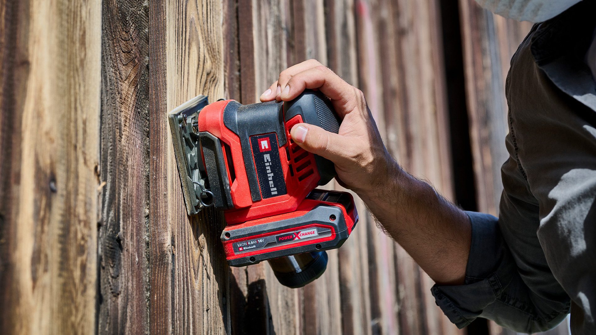 Einhell Akku-Schwingschleifer Faustschleifer TE-OS 18/113 3X günstig online kaufen