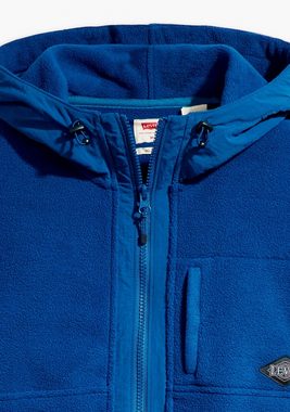 Levi's® Kapuzensweatshirt ORBIT HALF ZIP BLUES