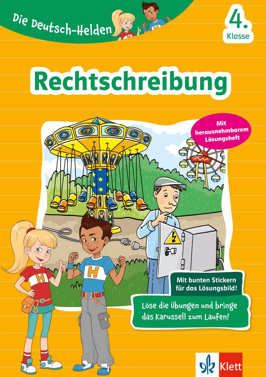 Klett Die Deutsch-Helden: Rechtschreibung 4. Klasse / diverse, Deutsch in der Grundschule