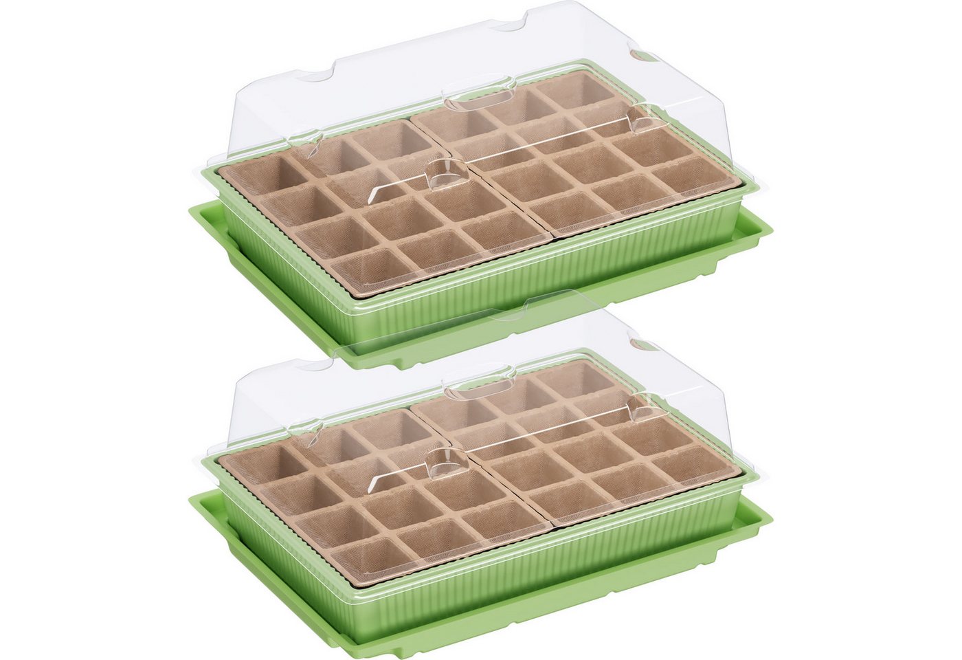 Wellgro Gewächshaus Mini Gewächshaus für 24 Pflanzen
