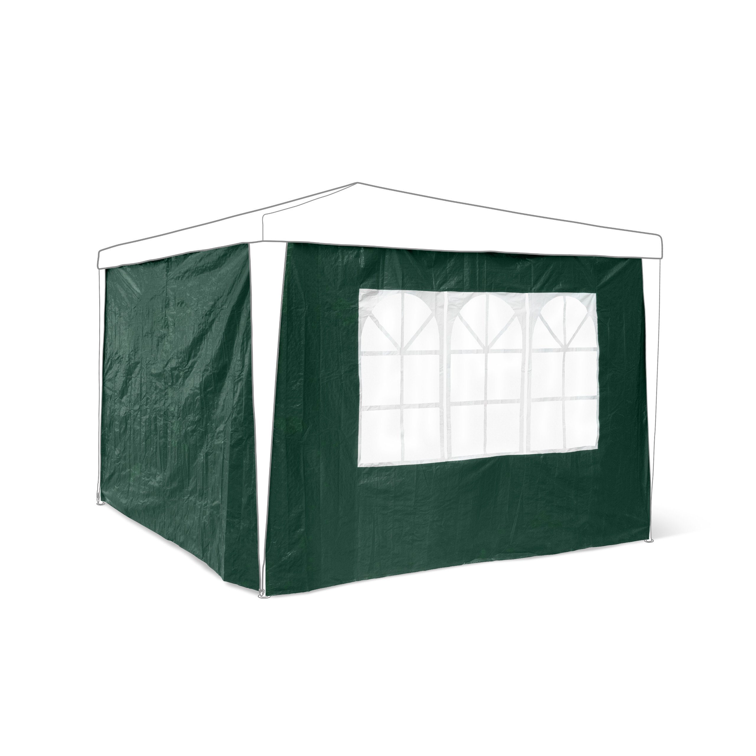 relaxdays Pavillonseitenteil Pavillon-Seitenteile 2er Set, 290x190 günstig online kaufen