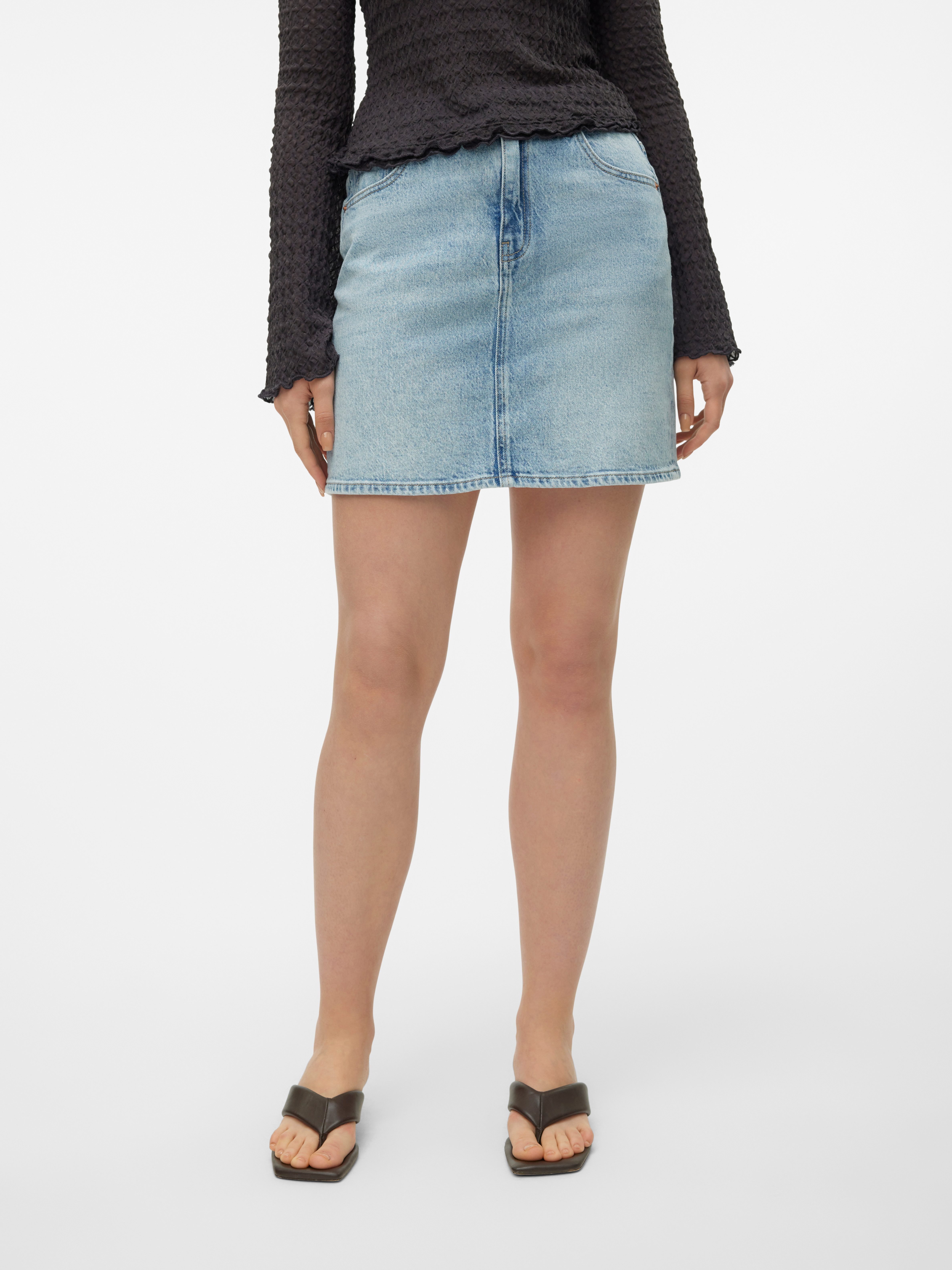 Vero Moda Jeansrock VMTESSA HR SHORT günstig online kaufen