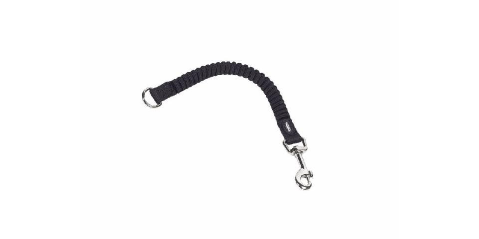 Nobby Führleine Nobby Rückdämpfer schwarz L x B 29 cm x 15 mm, Nylon