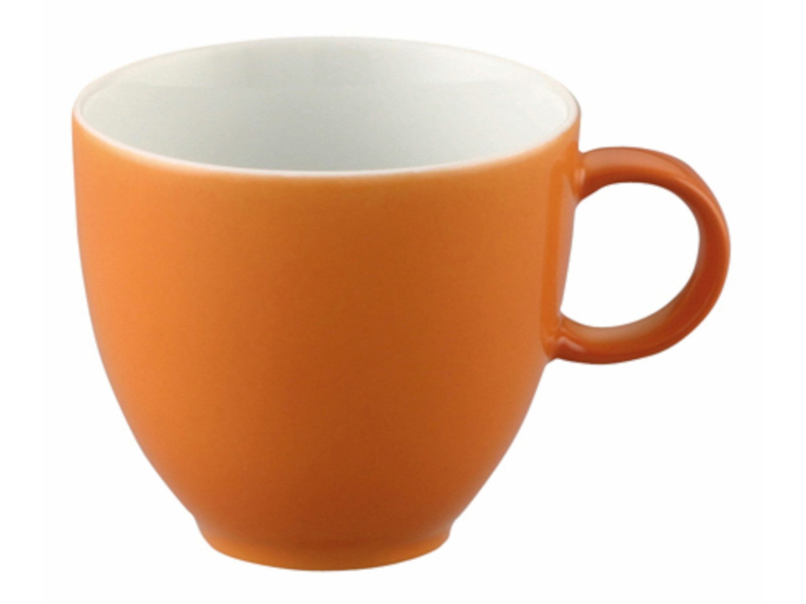 Thomas Porzellan Espressotasse Sunny Day Orange Espresso/Mokka-Obertasse 0,08 l, Porzellan, Tassen