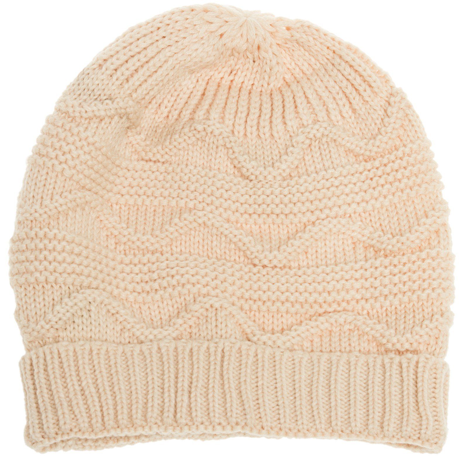 Caspar Beanie MU115 grob gestrickte Damen Winter Mütze