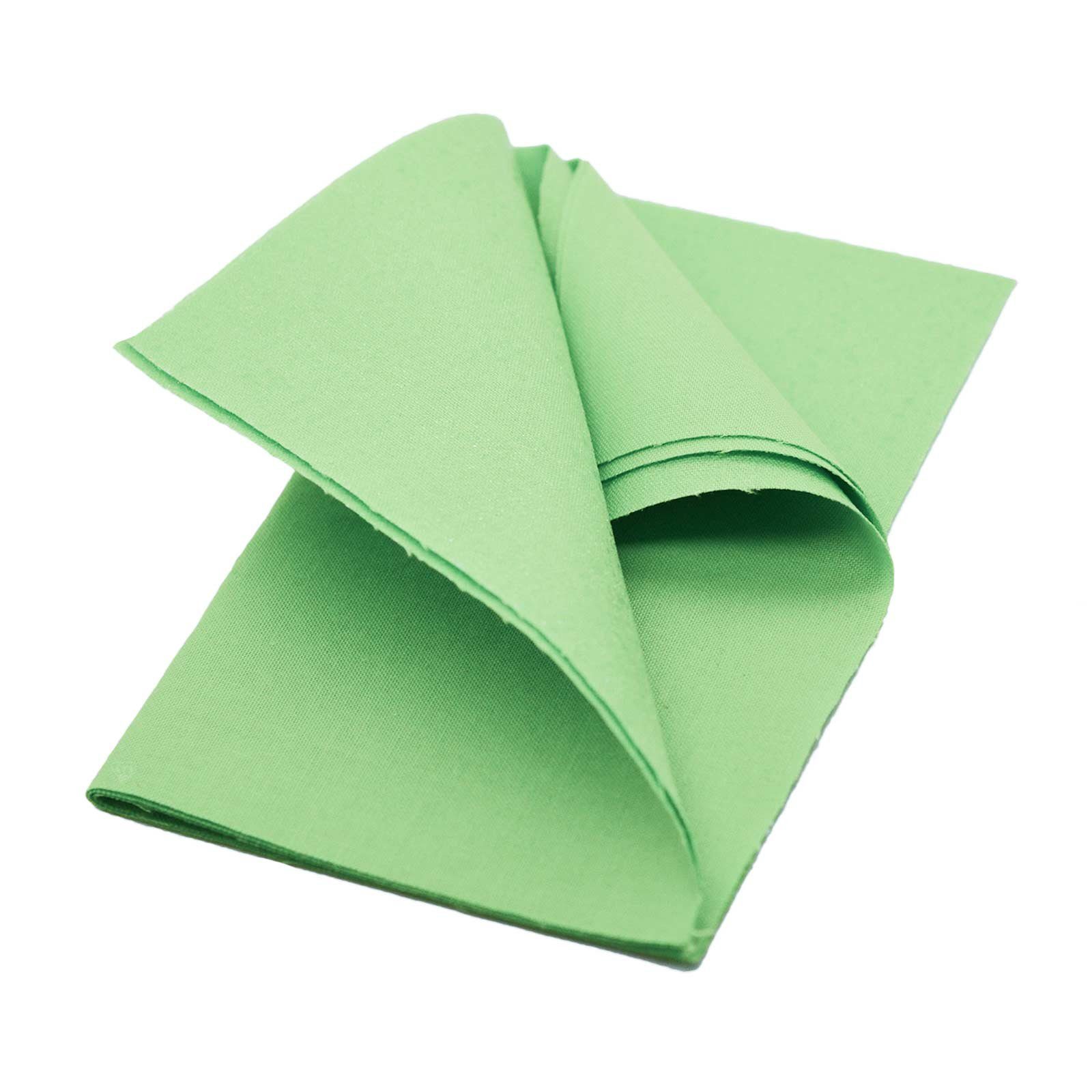 maDDma Aufnäher 3 zuschneidbare Flicken, Stoff - 100 % Baumwolle, Klebstoff - Polyethylen, mintgrün