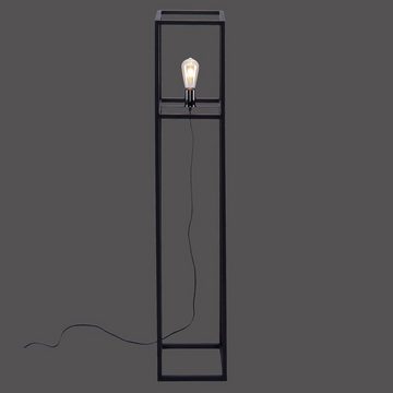 click-licht Stehlampe Stehleuchte Fabio in Schwarz E27, keine Angabe, Leuchtmittel enthalten: Nein, warmweiss, Stehlampe, Standlampe