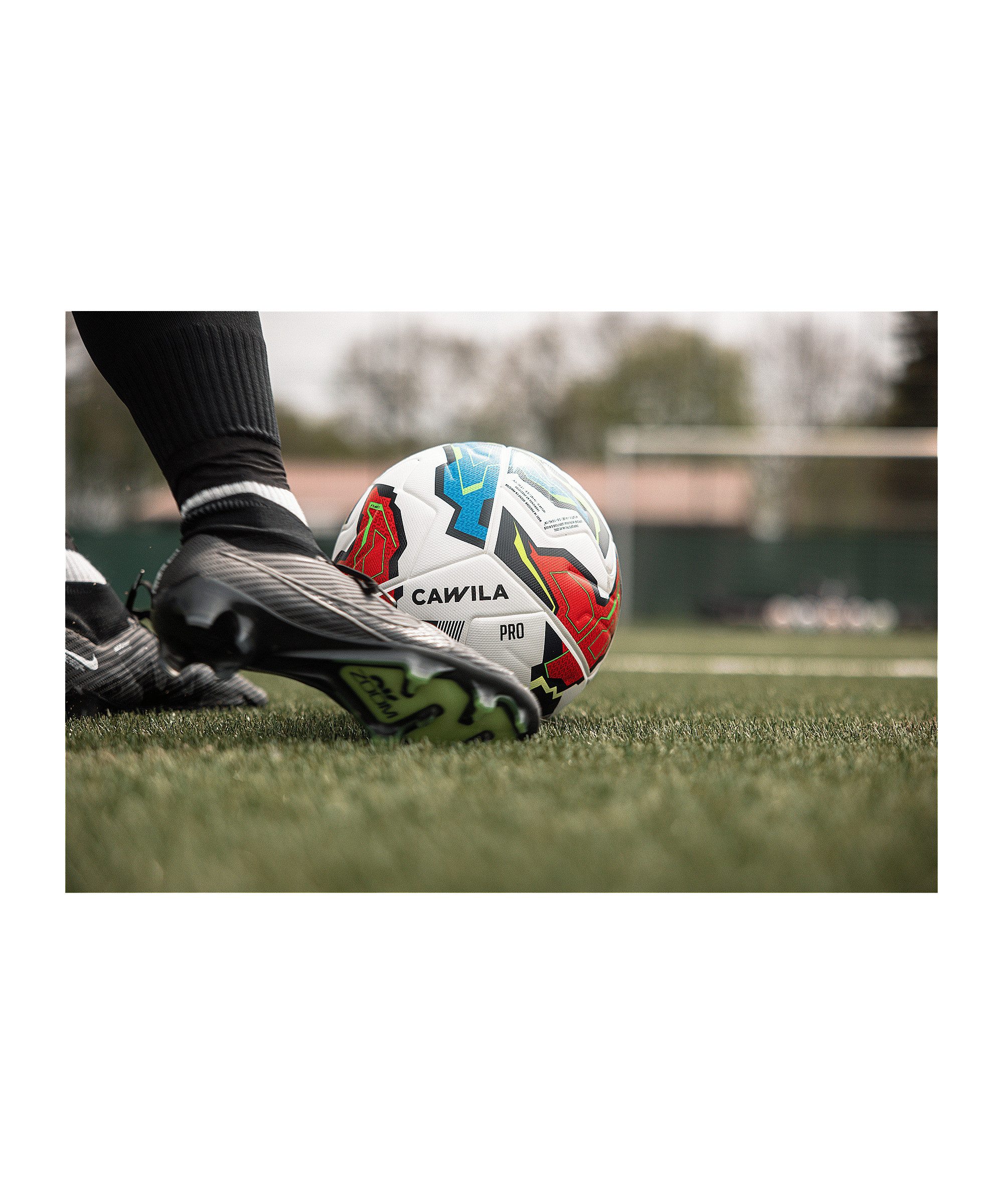 Cawila Fußball Cawila INVERTER Matchfußball T12, Größe 5, stabil