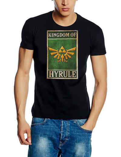 The Legend of Zelda Print-Shirt Zelda T-Shirt KINGDOM OF HYRULE