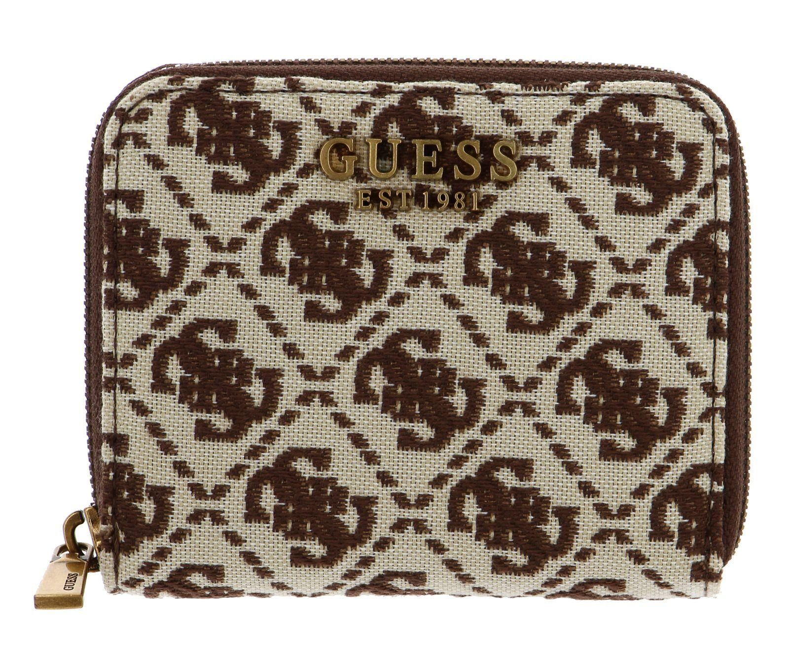 Laurel Logo Guess SLG Brown Geldbörse