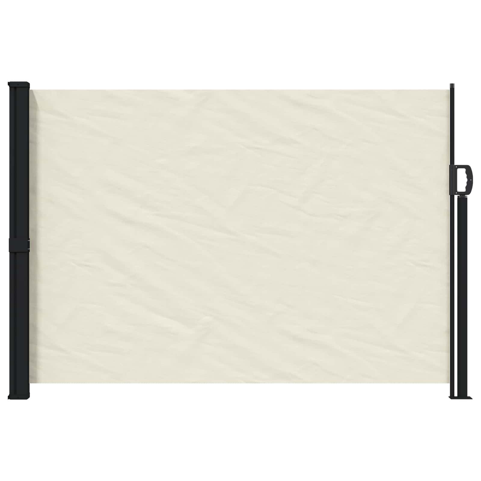 vidaXL Seitenmarkise Ausziehbare Seitenmarkise 300 x 170 cm Polyester Rechteckig (1-St)